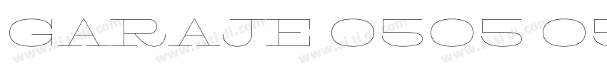Garaje 0505 0515 VAR字体转换 Garaje 0505 0515 VAR字体转换